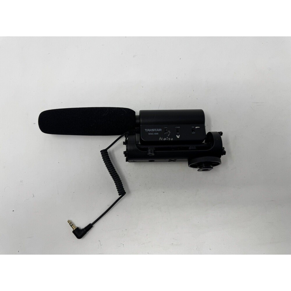 Takstar SGC-598 Shotgun Video Microphone Camera Interview Recording Mic DSLR Cam